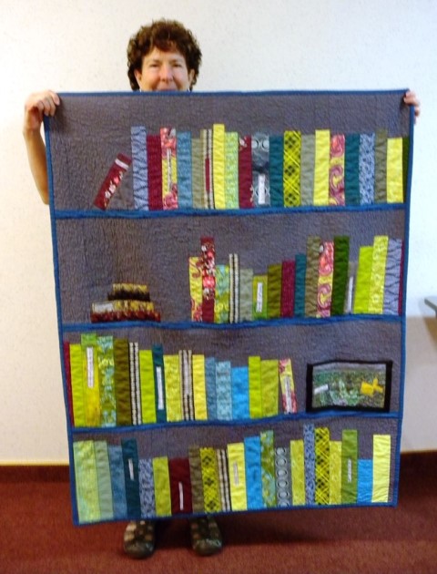 Toni Anderson - "Once Upon a Time" Bookshelf Quilt